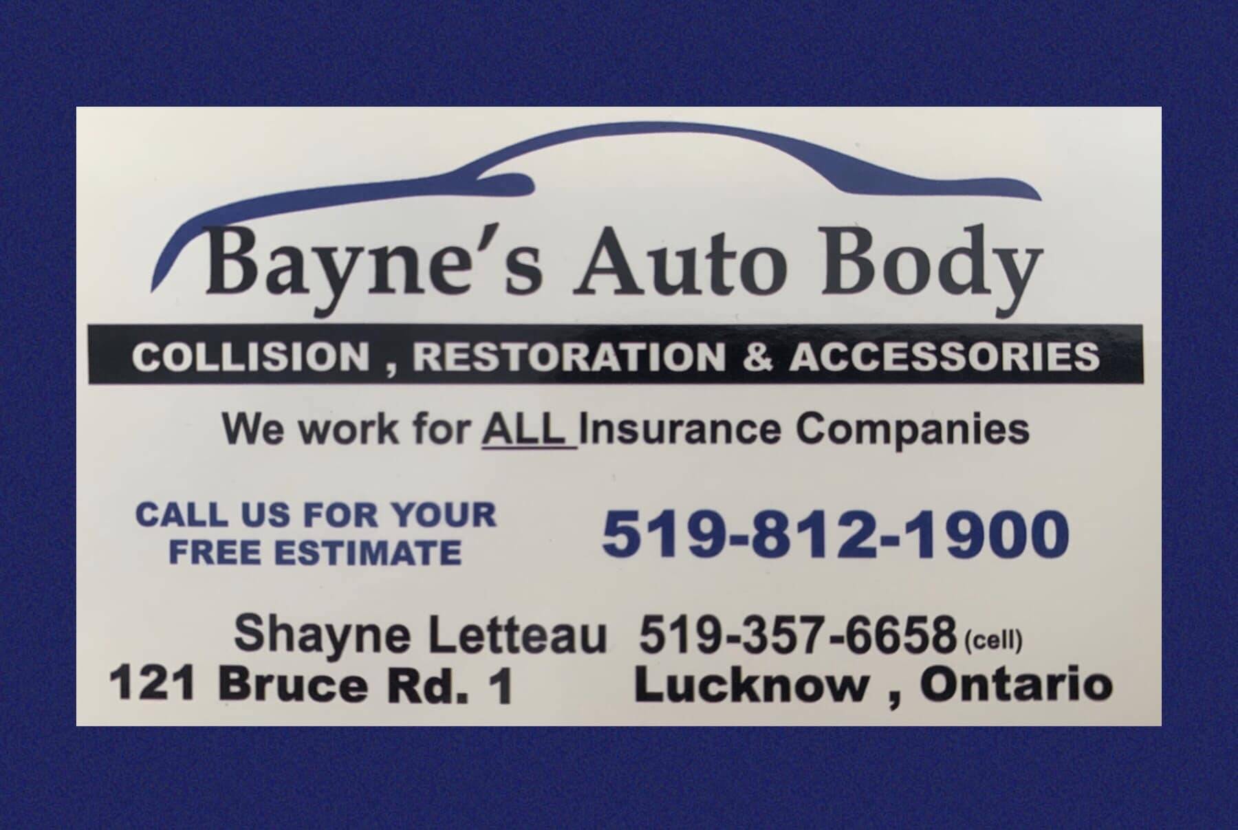 Bayne's Auto Body