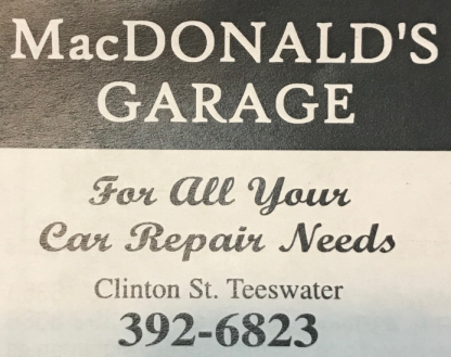 MacDonald's Garage