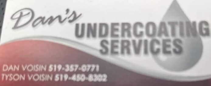 Dan's Undercoating Services